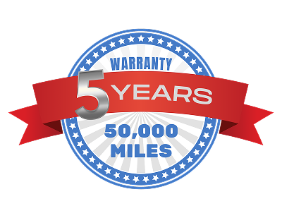5 Year Warranty